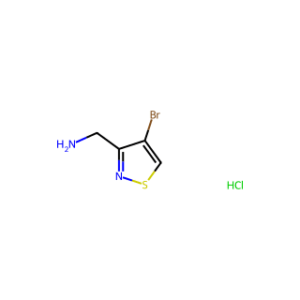 (4-Bromoisothiazol-3-yl)methanamine hydrochloride