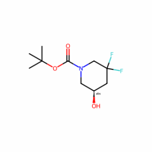 Tert-butyl(5r)-3,3-difluoro-5-hydroxy-piperidine-1-carboxylate