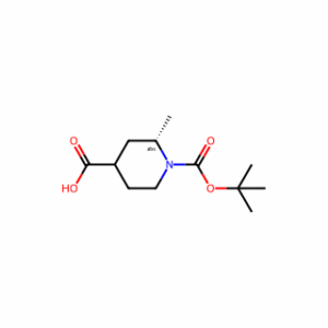 (2S)-1-[(tert-butoxy)carbonyl]-2-methylpiperidine-4-carboxylic acid