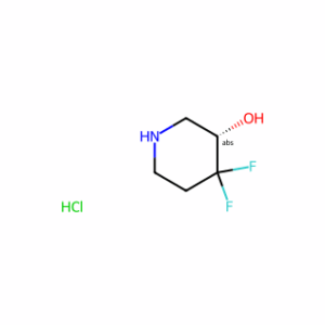 (3S)-4,4-difluoropiperidin-3-ol;hydrochloride