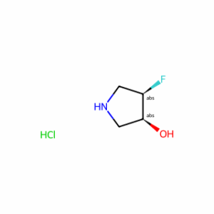 (3S,4R)-4-fluoropyrrolidin-3-ol hydrochloride