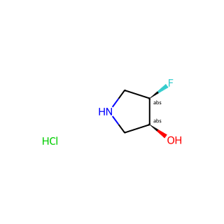 (3S,4R)-4-fluoropyrrolidin-3-ol hydrochloride
