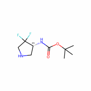 tert-butyl N-[(3R)-4,4-difluoropyrrolidin-3-yl]carbamate