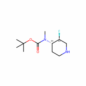 tert-butyl N-[(3S,4S)-3-fluoropiperidin-4-yl]-N-methylcarbamate