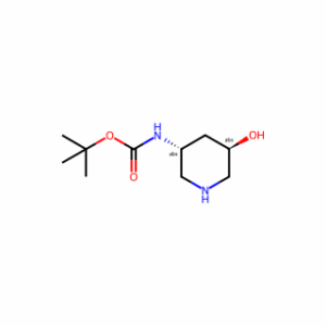 tert-butyl N-[(3R,5R)-5-hydroxy-3-piperidyl]carbamate