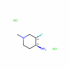 (3R,4S)-3-Fluoro-1-methylpiperidin-4-amine dihydrochloride