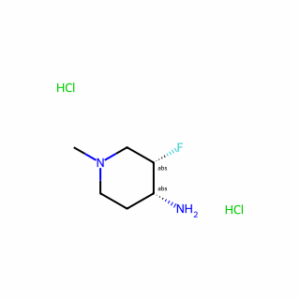 (3S,4R)-3-Fluoro-1-methylpiperidin-4-amine dihydrochloride
