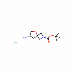 tert-Butyl (S)-7-amino-5-oxa-2-azaspiro[3.4]octane-2-carboxylate hydrochloride