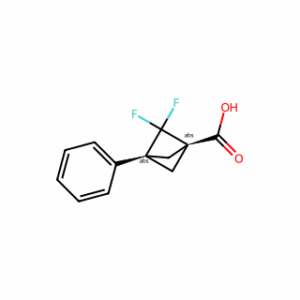 (1s,3s)-2,2-difluoro-3-phenylbicyclo[1.1.1]pentane-1-carboxylic acid