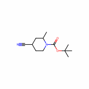 tert-butyl 4-cyano-2-methylpiperidine-1-carboxylate