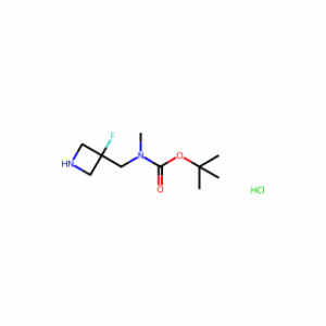 tert-butyl N-[(3-fluoroazetidin-3-yl)methyl]-N-methyl-carbamate;hydrochloride