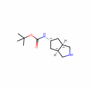 tert-butyl N-[rel-(3aR,5s,6aS)-1,2,3,3a,4,5,6,6a-octahydrocyclopenta[c]pyrrol-5-yl]carbamate