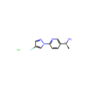 (S)-1-(6-(4-Fluoro-1H-pyrazol-1-yl)pyridin-3-yl)ethan-1-amine hydrochloride