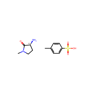 (3S)-3-amino-1-methyl-pyrrolidin-2-one;4-methylbenzenesulfonic acid