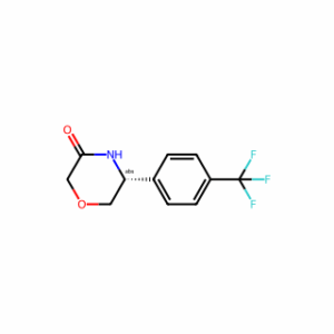 (5R)-5-[4-(trifluoromethyl)phenyl]morpholin-3-one