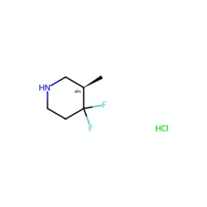(3R)-4,4-difluoro-3-methyl-piperidine;hydrochloride