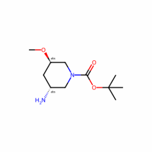 tert-butyl (3R,5R)-3-amino-5-methoxypiperidine-1-carboxylate
