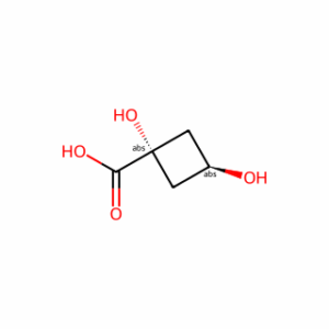 trans-1,3-dihydroxycyclobutane-1-carboxylic acid