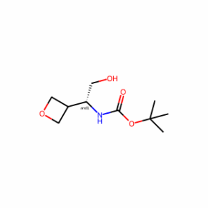 tert-butyl N-[2-hydroxy-1-(oxetan-3-yl)ethyl]carbamate