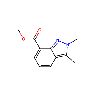 methyl 2,3-dimethylindazole-7-carboxylate