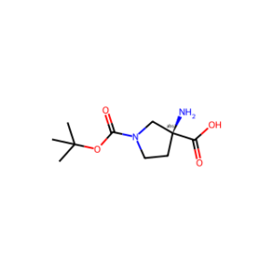 (S)-3-Amino-1-(tert-butoxycarbonyl)pyrrolidine-3-carboxylic acid