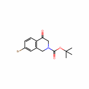 tert-Butyl 7-bromo-4-oxo-3,4-dihydroisoquinoline-2(1H)-carboxylate