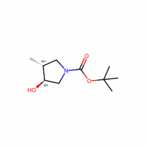 tert-butyl (3S,4R)-3-hydroxy-4-methylpyrrolidine-1-carboxylate