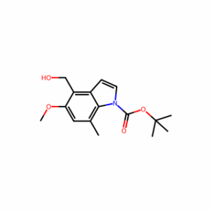 tert-Butyl 4-(hydroxymethyl)-5-methoxy-7-methyl-1H-indole-1-carboxylate