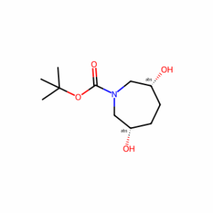 tert-butyl cis-3,6-dihydroxyazepane-1-carboxylate