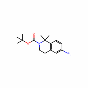 tert-butyl 6-amino-1,1-dimethyl-3,4-dihydroisoquinoline-2-carboxylate