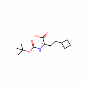 (2R)-2-(tert-butoxycarbonylamino)-4-cyclobutyl-butanoic acid