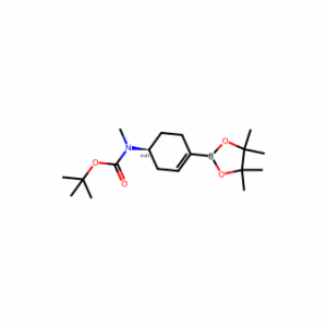 tert-butyl N-methyl-N-[4-(tetramethyl-1,3,2-dioxaborolan-2-yl)cyclohex-3-en-1-yl]carbamate
