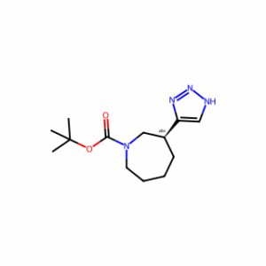 tert-butyl (3S)-3-(1H-triazol-5-yl)azepane-1-carboxylate