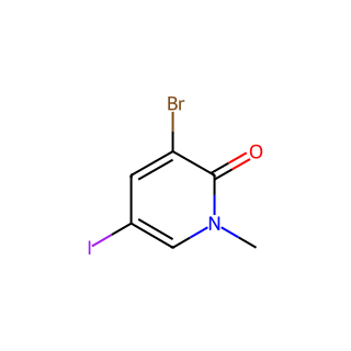 3-Bromo-5-iodo-1-methylpyridin-2(1H)-one