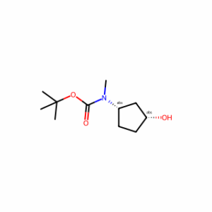tert-butyl N-[(1S,3R)-3-hydroxycyclopentyl]-N-methyl-carbamate