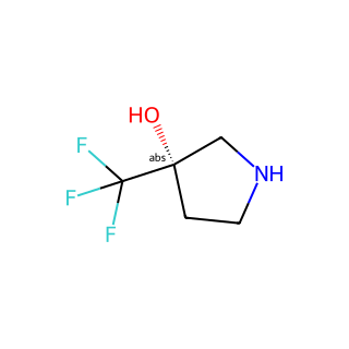 (3S)-3-(trifluoromethyl)pyrrolidin-3-ol