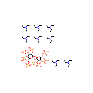 (2R,3R,4S,5R,6R)-2-(((2S,3S,4R,5R)-3,4-bis(sulfooxy)-2,5-bis((sulfooxy)methyl)tetrahydrofuran-2-yl)oxy)-6-((sulfooxy)methyl)tetrahydro-2H-pyran-3,4,5-triyl tris(hydrogen sulfate) xTriethylammonium salt