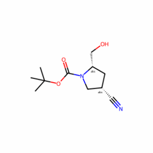 t-Butyl(2S,4S)-4-cyano-2-(hydroxymethyl)pyrrolidine-1-carboxylate