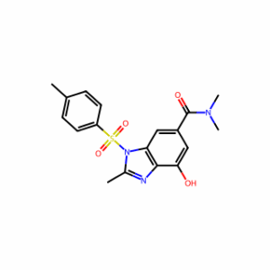 4-Hydroxy-N,N,2-trimethyl-1-tosyl-1H-benzo[d]imidazole-6-carboxamide