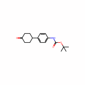 tert-butyl N-[4-(4-oxocyclohexyl)phenyl]carbamate