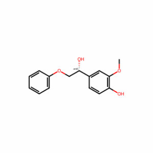 4-(1-Hydroxy-2-phenoxyethyl)-2-methoxyphenol