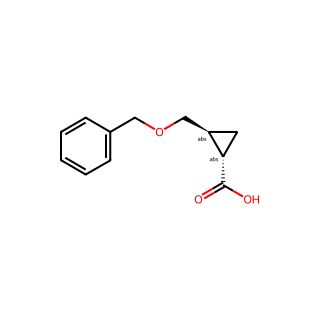 (1S,2S)-2-((Benzyloxy)methyl)cyclopropane-1-carboxylic acid