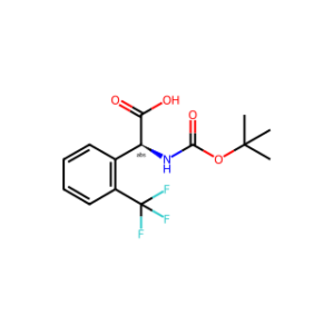 (S)-2-((tert-Butoxycarbonyl)amino)-2-(2-(trifluoromethyl)phenyl)acetic acid