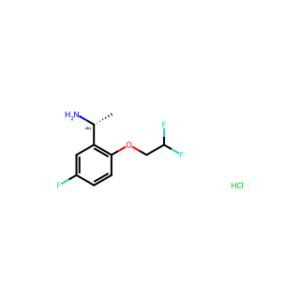 (R)-1-(2-(2,2-Difluoroethoxy)-5-fluorophenyl)ethan-1-amine hydrochloride