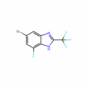 5-Bromo-7-fluoro-2-(trifluoromethyl)-1H-benzo[d]imidazole