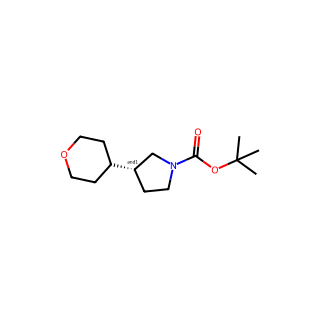 tert-Butyl 3-(tetrahydro-2H-pyran-4-yl)pyrrolidine-1-carboxylate