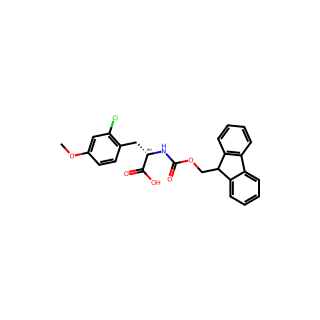 (S)-2-((((9H-Fluoren-9-yl)methoxy)carbonyl)amino)-3-(2-chloro-4-methoxyphenyl)propanoic acid