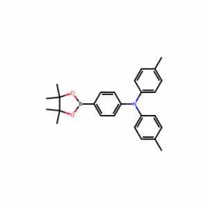 4-Methyl-N-(4-(4,4,5,5-tetramethyl-1,3,2-dioxaborolan-2-yl)phenyl)-N-(p-tolyl)aniline
