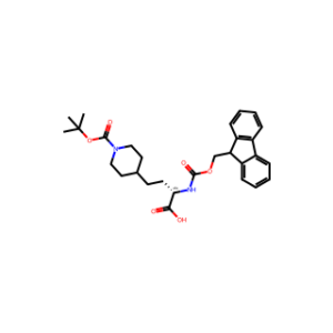 (S)-2-((((9H-Fluoren-9-yl)methoxy)carbonyl)amino)-4-(1-(tert-butoxycarbonyl)piperidin-4-yl)butanoic acid