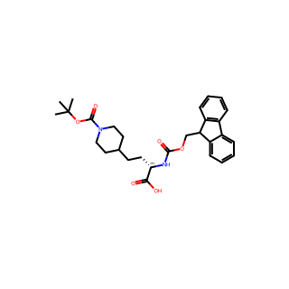 (S)-2-((((9H-Fluoren-9-yl)methoxy)carbonyl)amino)-4-(1-(tert-butoxycarbonyl)piperidin-4-yl)butanoic acid